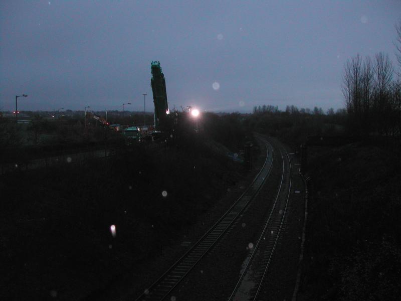 Photo of Bridge Removal at Carmuirs one