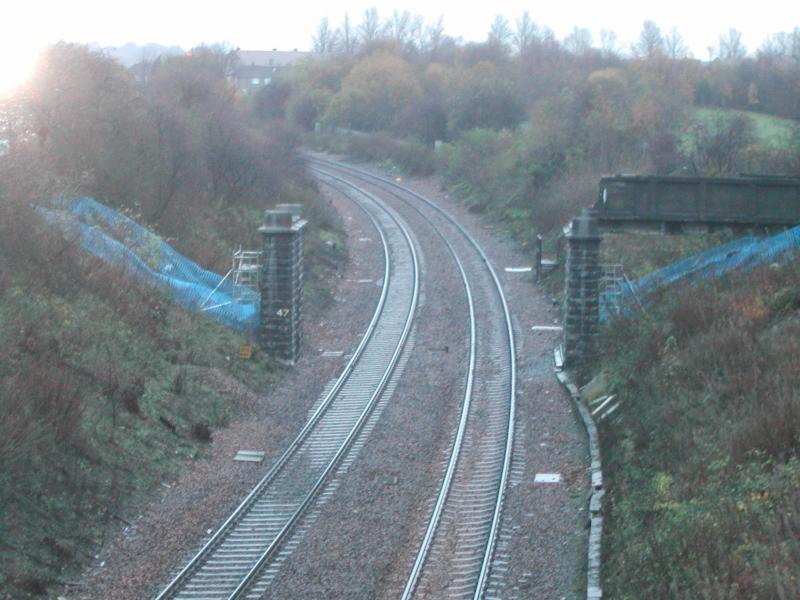 Photo of Bridge removal at Carmuirs two