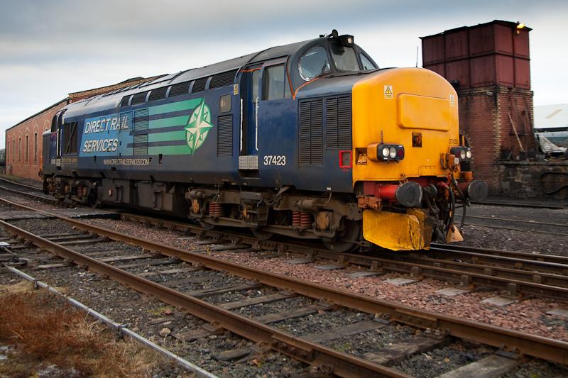 Photo of 37423 at Bo'ness