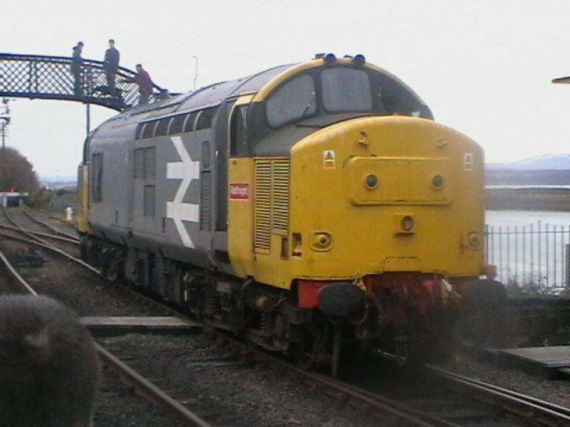 Photo of BR Railfreight 37906 At The Boness 37 Gala