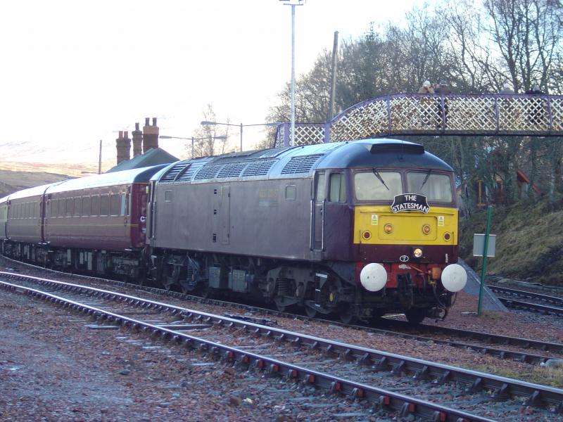 Photo of The Winter West Highland Statesman at Rannoch