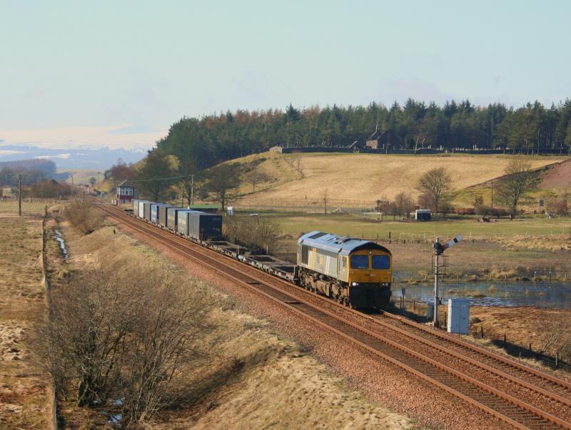 Photo of Fastline 66434 on 4A13 at Blackford