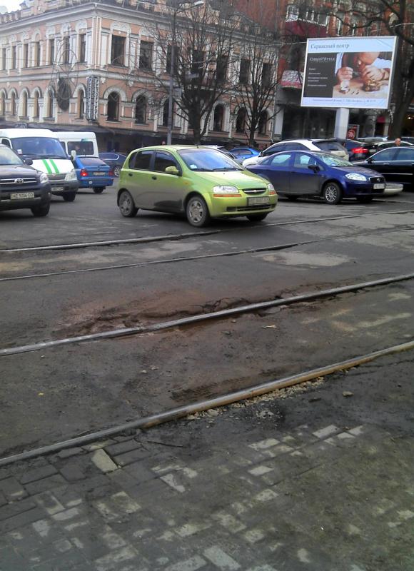 Photo of Tram lines in Dnipropetrovsk