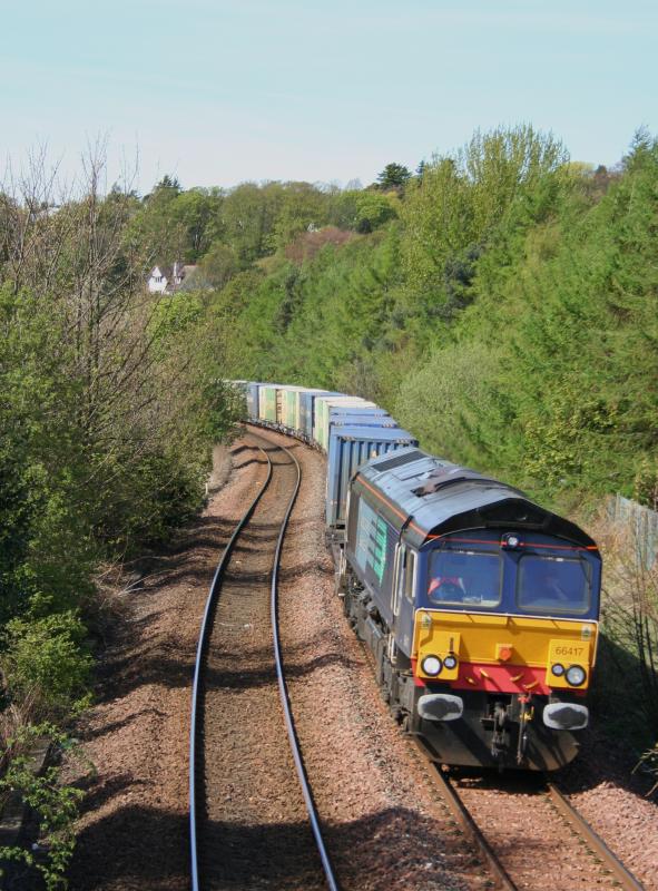 Photo of 66417 4A13 Grangemouth to Aberdeen