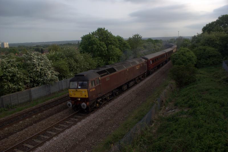 Photo of 47804 and 47 on the ecs April 29, 2011