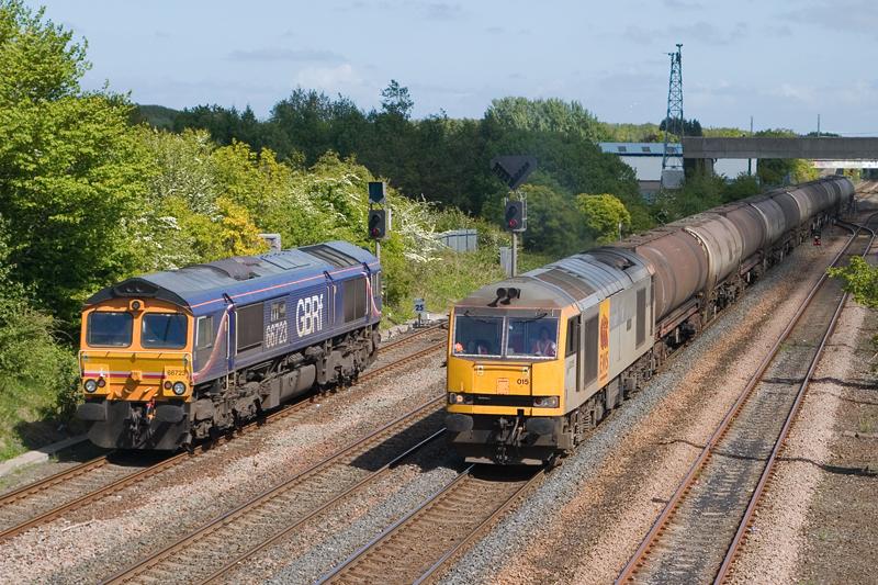 Photo of 66723 / 60015 Pelaw (near Gateshead)