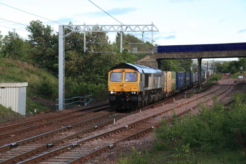 Photo of 66304 at Millerhill