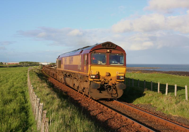 Photo of 66099 Brora 6E69 Georgemas Junction to Tees Yard