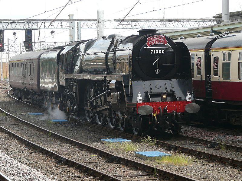 Photo of 71000 at Carlisle 19-05-11