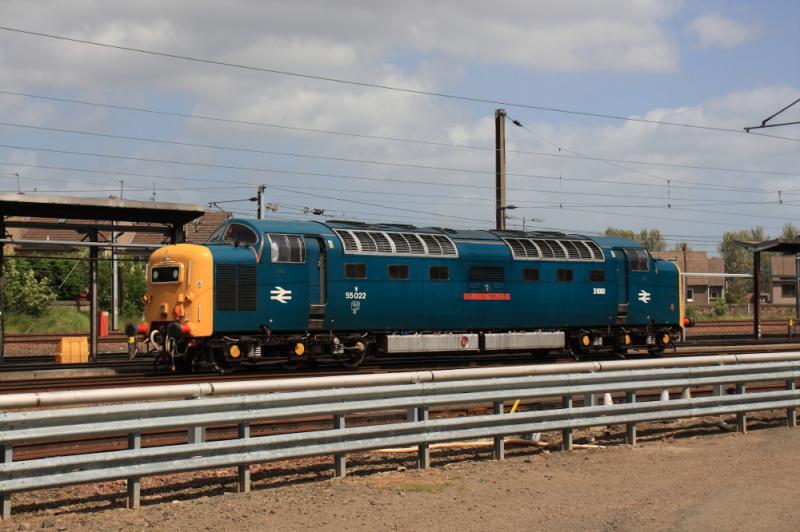 Photo of 55022 at Craigentinny