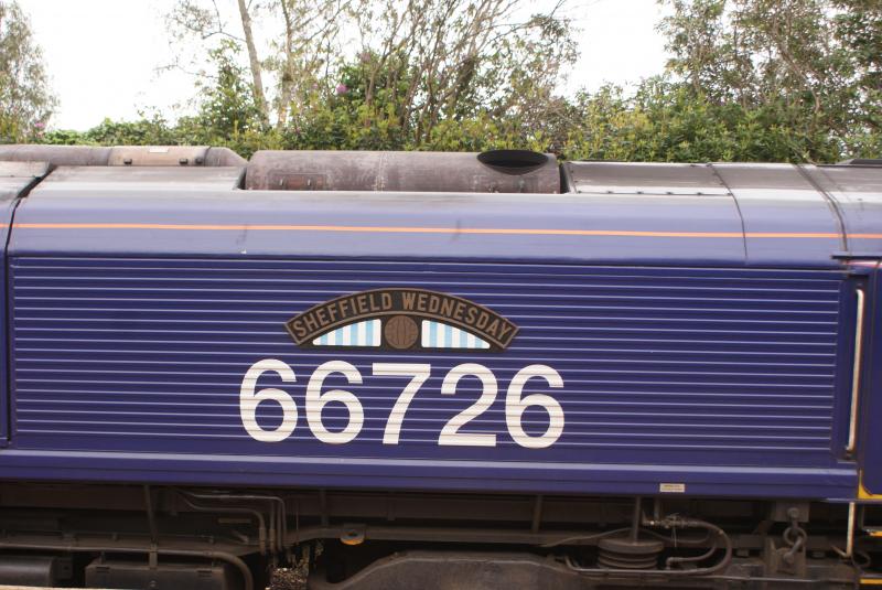 Photo of 66726 'Sheffield Wednesday'