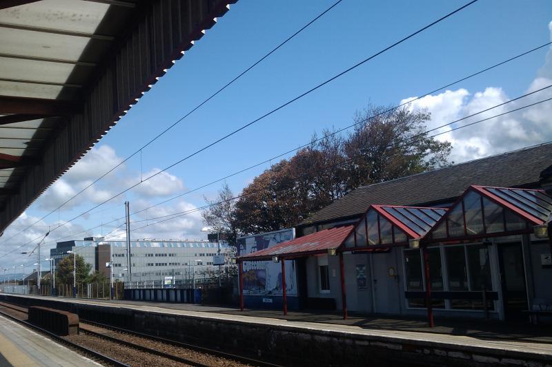 Photo of Irvine Railway Station