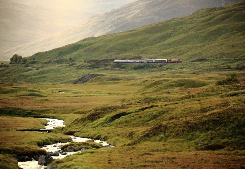 Photo of 67004 Sleeper on Rannoch Moor