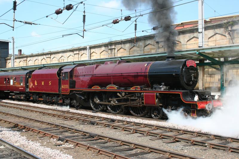 Photo of 6201 Leaving Carlisle 30 July 2011