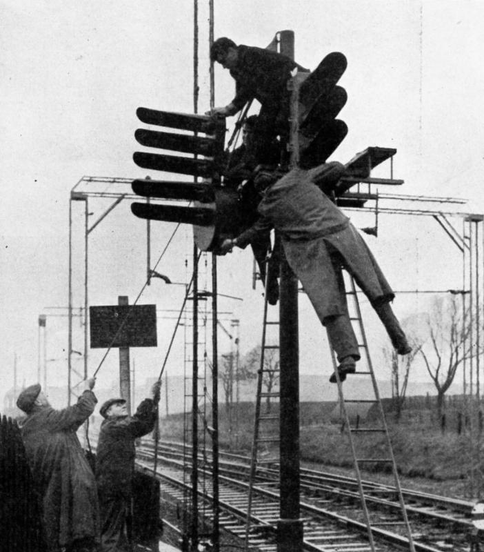 Photo of Milngavie Junction signal installation