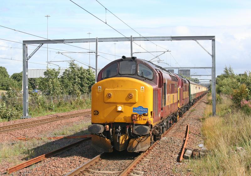 Photo of 37417 37422 1Z30 Pathfinder Tour to Deanside at Cardonald