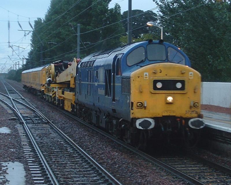 Photo of 37372 'Breakdown Crane' Prestonpans