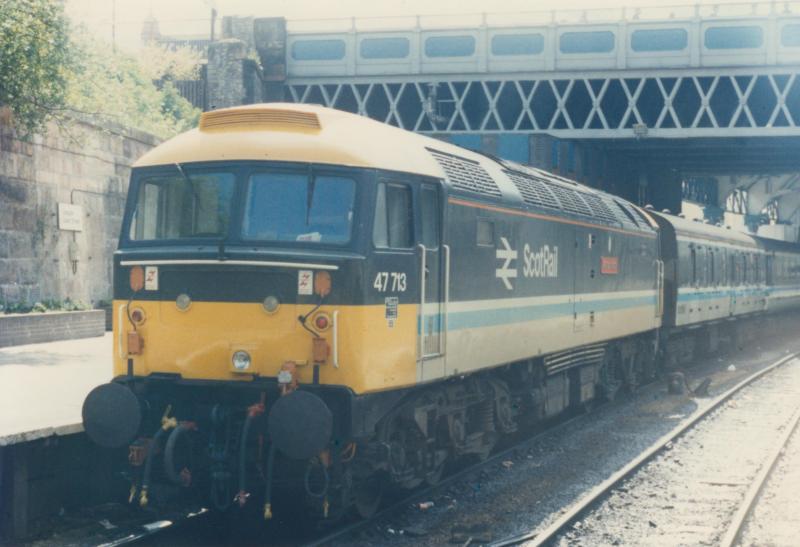 Photo of 47713 at Glasgow Queen St