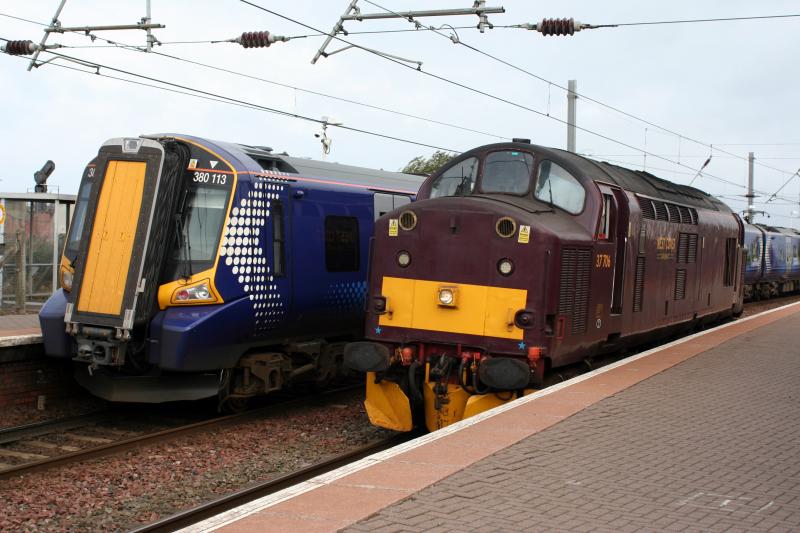 Photo of WCR 37706 at Newton on Ayr 13/09/2011